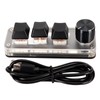 Red Switch Macro Keyboard Plug and Play Ergonomic Customized Knobs