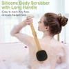 Silicone Back Scrubber for Shower, Stocking Stuffers for Men, Silicone