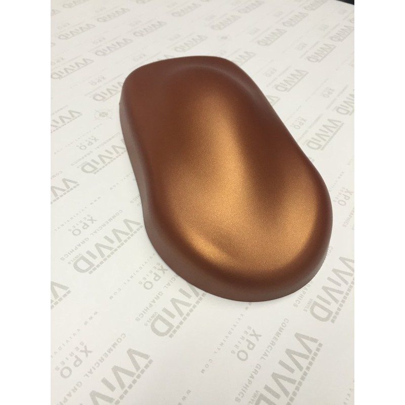 VViViD+ Matte Metallic Copper Rust (Ghost) Vinyl Wrap Roll (6ft