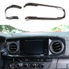 Car ABS Inner Look Central Console Dashboard Panel Cover Trim
