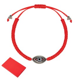 MMYQXI Evil Eye Bracelet Red String Bracelet Protection, Red Bracelet Adjustable, Red String Bracelets Good Lucky, Red String Amulet for Women Men