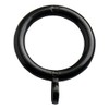 Merriway BH04508 (24 Pcs) Plastic Curtain Pole Rod Drapery Rings