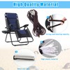 Ostlttyn Zero Gravity Chair Replacement Cord, 4 Pcs Durable Bungee