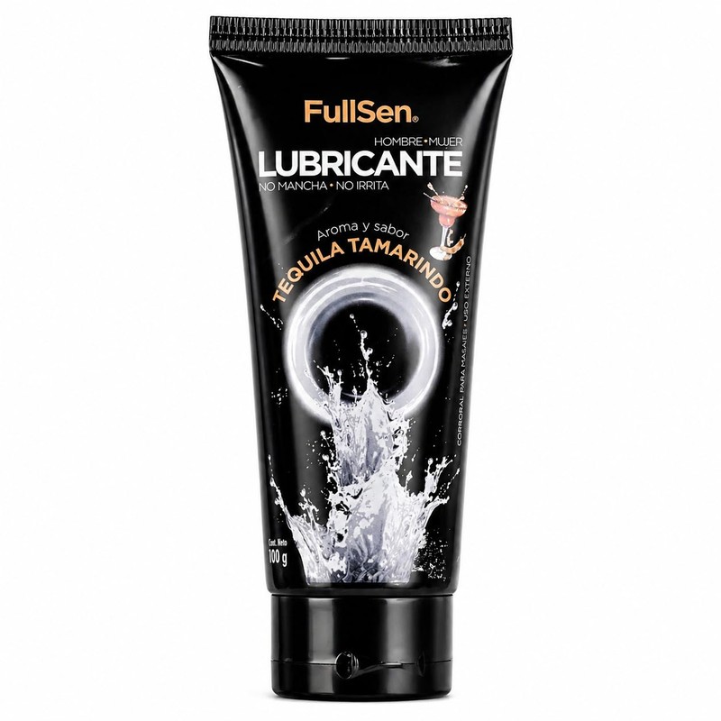 FullSen Lubricante Base Agua Tamarindo 100 g Gel Transparente