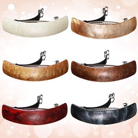 QYINXIU 6 Pieces Retro Acrylic Hair Clips and Barrettes for Women, Large Clasps and Small Accessories