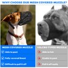Muzzle for Large Dogs, Adjustable Breathable Pet Mask, Muzzle for