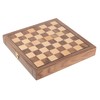 Hey! Play! Inlaid Walnut-Style Magnetized Wood Chess Set with Staunton