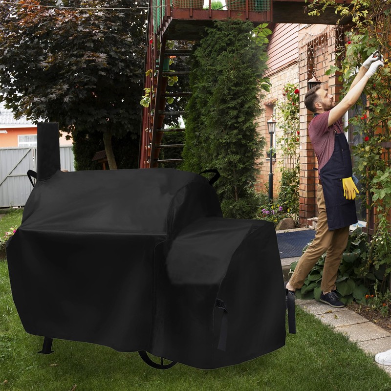 Suphomeware Waterproof Grill Cover for Oklahoma Joe’s Highland Offset Smoker,