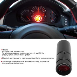 Layered Light Speed Speedometer Gauges Light Red 1000 11000 Adjustable for Racing Cars