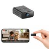 Mini cámara de seguridad, 1080P HD WiFi pequeña cámara oculta