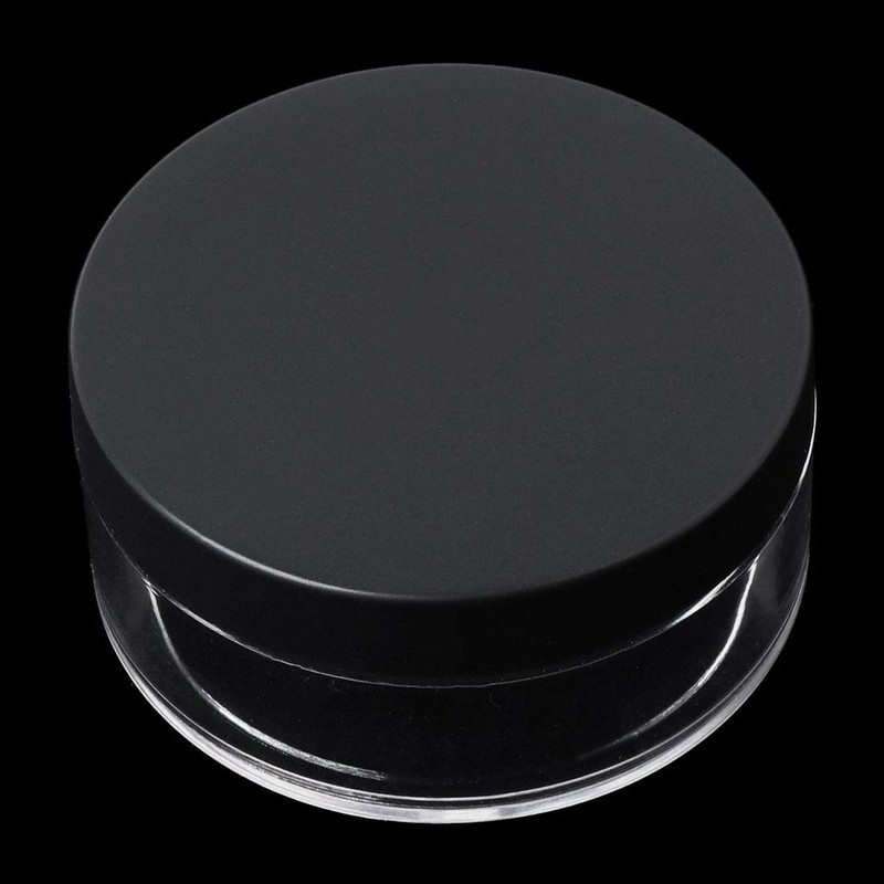 JAGETRADE 50 g Plastic Empty Loose Powder Box with Strainer