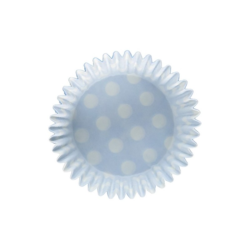 Holly Cupcakes 180 Excellent Quality Baby Blue Polka Dot Muffin
