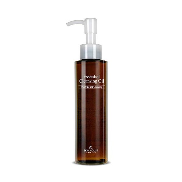 [THE SKIN HOUSE ]Essential cleansing oil 5.07 fl oz - Water soluble cleansing oil for deep cleansing and purifying pores |Cruelty Free, Paraben Free|