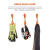 Ergodyne - 3420 Orange Swivel Glove Clip Holder - Dual