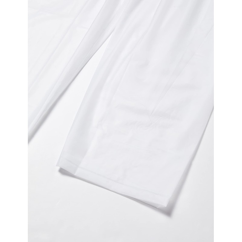 [カジメイク] ビニールレイン 上下組 レインスーツ クリア S