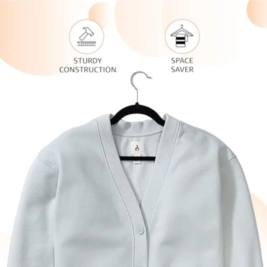 Vellure Velvet Clothes Hanger Space Saving