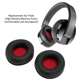 Ear Cushions for Focal Listen Wireless Headphone, 2pcs Noise Isolation Memory Foam Headset Pads Headset Replacement, Breathable Mesh Leather Sponge Ear Pads Headphones