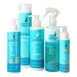 Kit Sí Hidratante, especial para cabello rizado Barcelona Pharma hidratante - 5 packs de 5 unidades de 1030mL 3kg