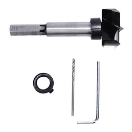 Hole Opener Drilling Guide Drill Bit 35mm Woodworking Tool for Hinge Installation