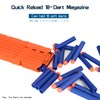 lififun 2 Pack 18-Dart Quick Reload Clip Magazine for Nerf