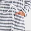 Erwin Müller Women’s Light Terry Towelling Bathrobe with Hood, Lightweight