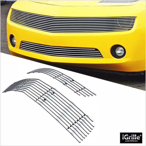 APS Fits 2010-2013 Chevy Camaro LT/LS V6 Stainless Silver Billet