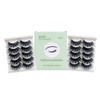 KFZR 10 Pairs 3D False Eyelashes Fake Eye Lashes Natural