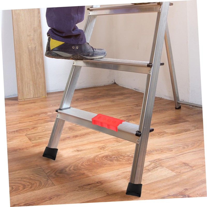 iplusmile Ladder Cover End Cap Covers Red Aluminum Ladder Pad