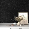 WESTICK Black Glitter Contact Paper Peel and Stick Black Glitter