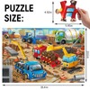 Jumbo Floor Puzzle for Kids,Construction Site Jigsaw Large Puzzles,48 Piece