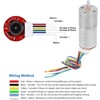 Encoder Gear Motor, DC 24V Gear Motor Speed Reduction Motor