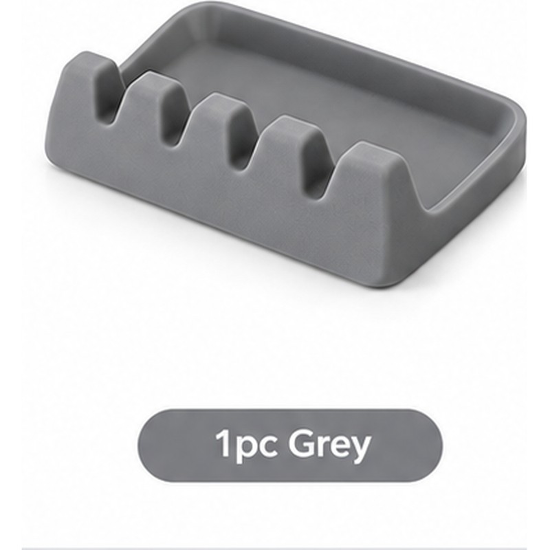 Silicone Utensil Rest for Spoons, Forks & Spatulas – Non-Slip