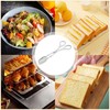 Serving Tongs With Scissors Shape for Food, Buffet, Kitchen -