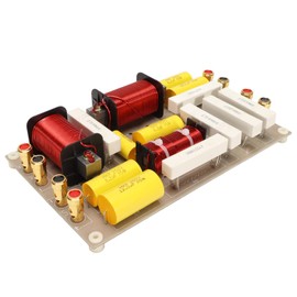 3-Way Passive Crossover, High Power Frequency Divider, 800W Professional Crossover Filter for Stage Speakers, Treble Bass Divider