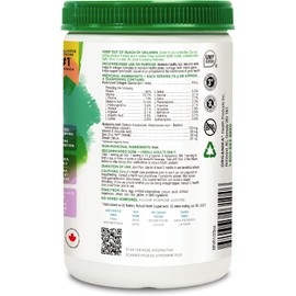 Organika Canadian-Made Enhanced Collagen Pure Beauty - Combination of Collagen, Hyaluronic Acid, Vitamin C, Zinc, and Silica- 200g