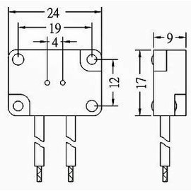 G4 Bi-Pin Base Premium Quality Halogen Or LED Lamp Socket with 18" Wire Leads - UL Listed