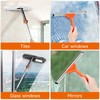 Chabatree Window Squeegee Cleaner Set 2-in-1 Window Cleaning Tool with