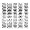 HEMOTON 100pcs Wall Buckle Interlocking Hanging Bracket Couch Clips Wall