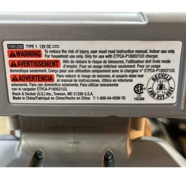 Battery for Black & Decker FHV1200 Type 1 12V Flex Hand Vac fit ETPCA-P180021U3 Charger