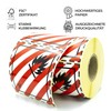 MD Labels 500 Dangerous Goods Labels Class 4.1 - Flammable