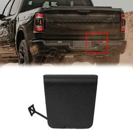 RONTCOS Black Body Style Spare Tire Winch Cover for 2019-2022 Dodge Ram 1500 DT (New Body Style) 68299112AC