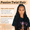 Passion Twist Hair 18 Inch Water Wave Crochet Hair 6