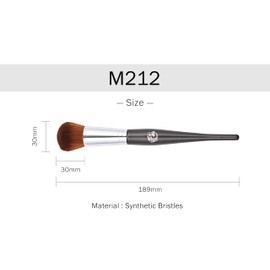 ENERGY Angled Blush Brush, Blush Brush, Foundation Brush, Makeup Brush for Blending Liquid, Creamy and Powdery Foundation - M212