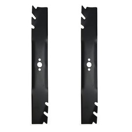 Oklantox 116-6358-03 Lawn Mover Mulching Blades for Toro Timemaster 30'' Deck 21219 21200 21491, Replace for 120-9500-03, 145-4002-03 Lawn Mover Blades for Exmark ECKA30 2 Pack