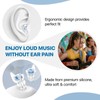 Hearprotek Concert Ear Plugs, 2 Pairs High Fidelity Musician Ear
