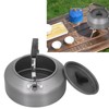 1.6L Portable Camping Coffee Tea Pot Outdoor Fishing Hiking Barbecue