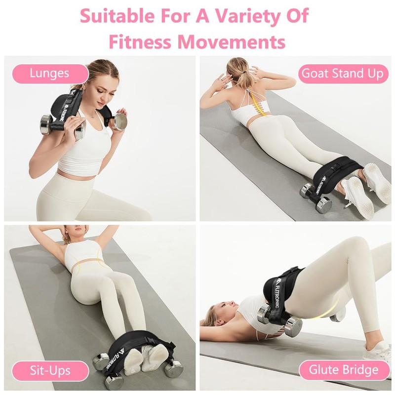 flintronic Exercise Hip Thrust Belt, Booty Belt for Hip Thrust,
