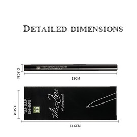Waterproof Gel Eyeliner, Long Lasting, Ideal for Natural and Dramatic Looks