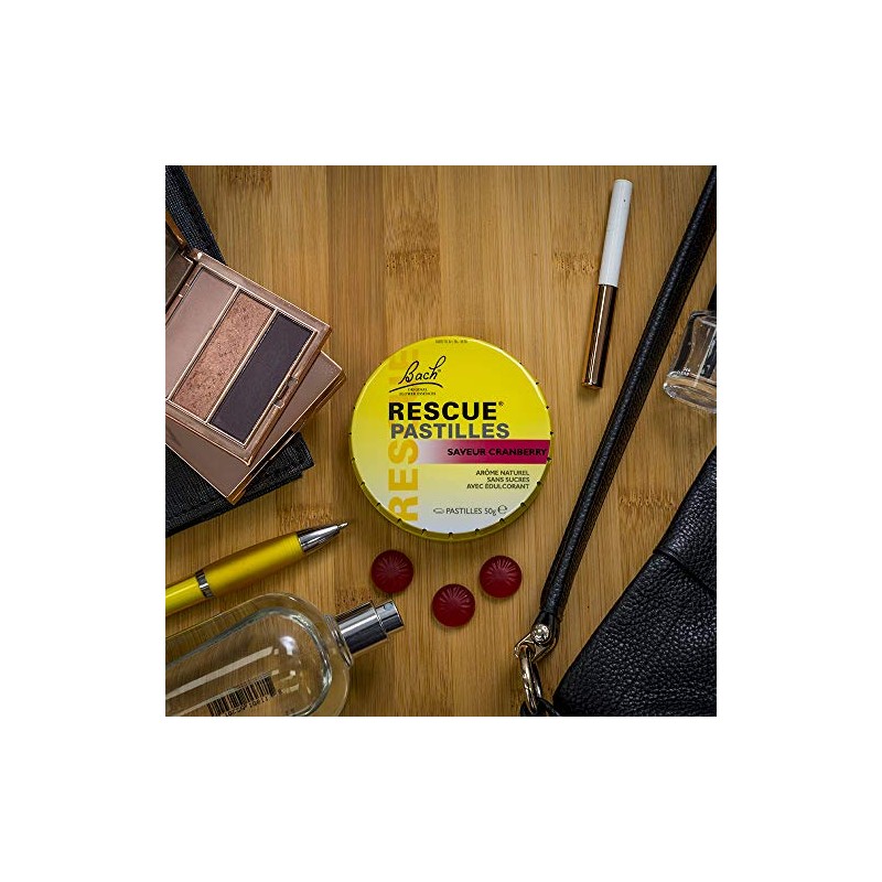 Bach Rescue Lozenges Cranberry Flavour 50g by RESCUE