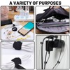 KOLZEMV Pack of 50 Velcro Cable Ties, Cable Ties, Perfect